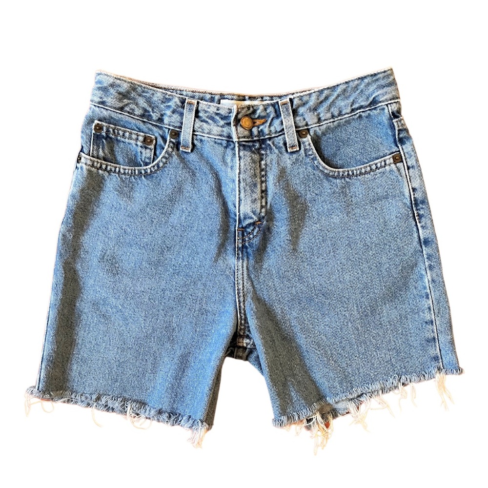Vintage High-waisted Denim Shorts